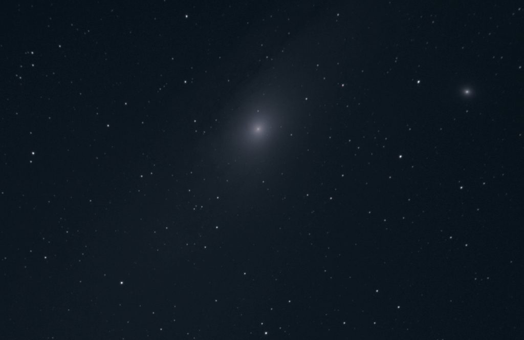 Andromeda M31 A pretty poor photo, but my first attempt