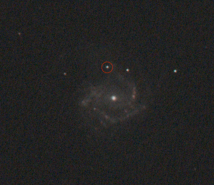Supernova SN2020jfo in M61